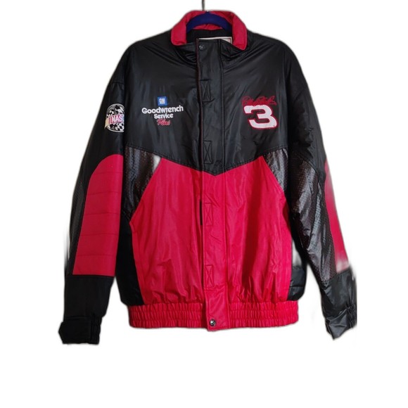 Chase Authentics Dale Earnhardt GM Goodwrench Mens L VTG Jacket Nylon Coat 3‎ - Picture 8 of 11